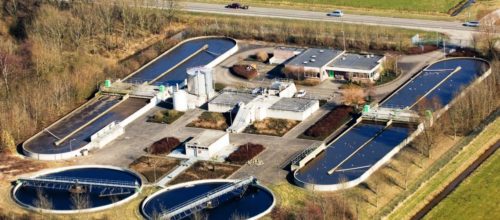 rioolwaterzuivering ligt tussen Genemuiden en Hasselt