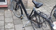 De fiets die er nog wél stond