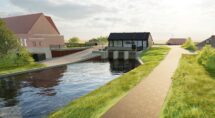 impressie nieuwbouw gemaal Galgenrak
